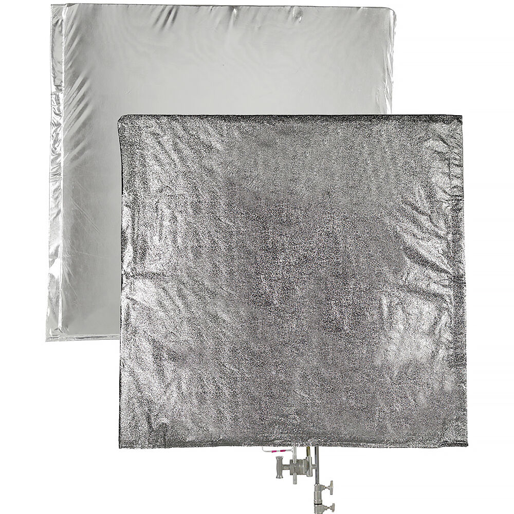 Rosco Slidey 48 x 48"" - Bandera Dual Lado Plateado para Control de Luz
