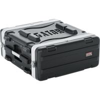 Gator Rack Case GR4L 4U - Polietileno Ligero, 18.75"" de Profundidad, Con Manijas Recesadas