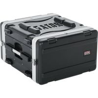 Gator Rack Case GR6L 6U - Polietileno Ligero, 18.75"" Profundidad, Con Manijas Recesadas y
