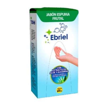 Jabón Espuma Ebriel Frutal 800ml
