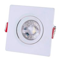 Spot Led Tramontina 3000k Cuadrado 7w Luz Cálida