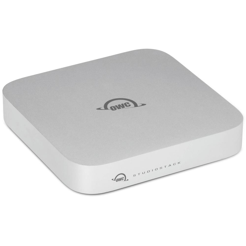 OWC StudioStack Thunderbolt 5 Storage Hub - Almacenamiento Rápido con 1 Slot NVMe PCIe 4.
