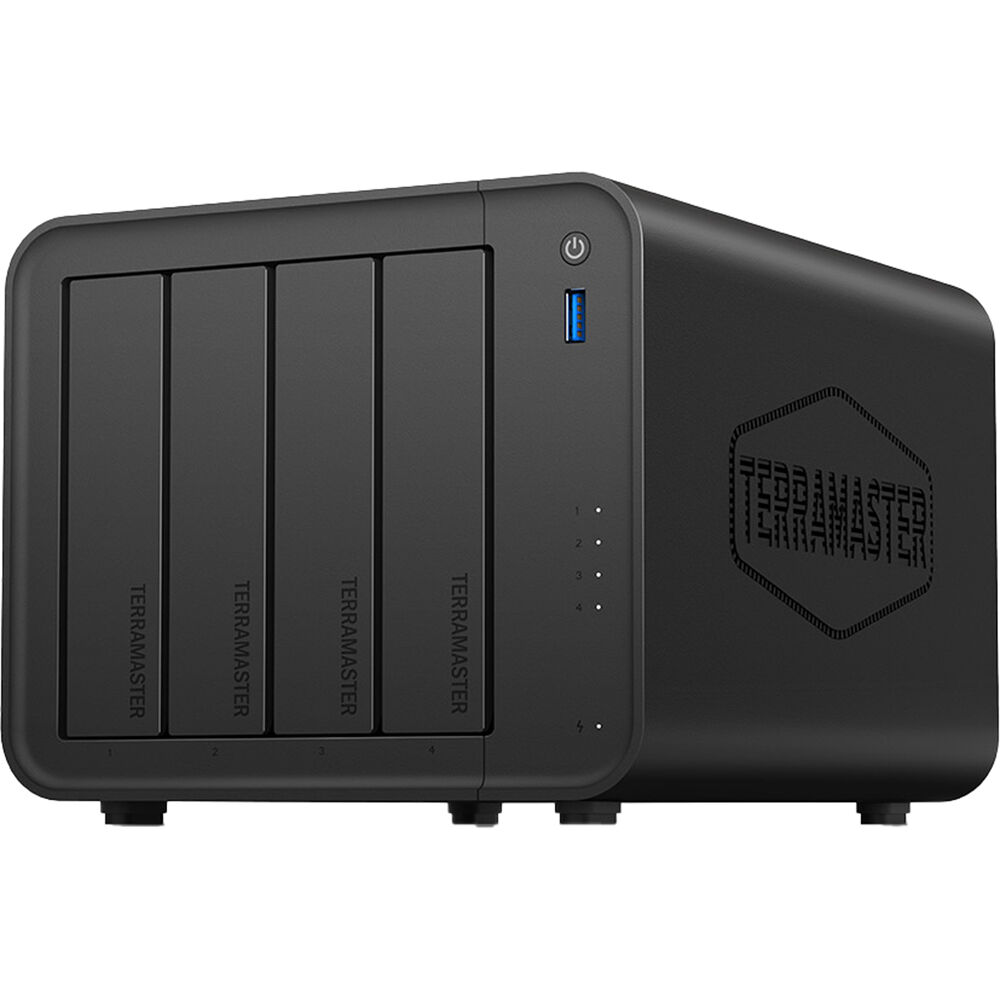 TerraMaster F4-425 NAS 4-Bay de Almacenamiento en Red para Hogar - 4 x 3.5""/2.5"" SATA, Pro