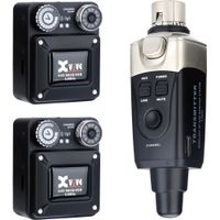 Xvive Audio U45R2 Sistema In-Ear Monitor Inalámbrico con Dos Receptores, 5.8 GHz, Audio 2