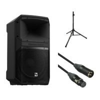 Electro-Voice EVIVA 12P Kit de Altavoz de 12"" con Soporte y Cable XLR de 25' - Amplificado