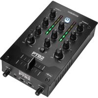 Reloop PTB-2 Mezclador DJ Portátil 2+1 Canales con DVS y Bluetooth