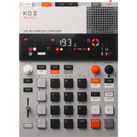 teenage engineering EP-133 K.O. II Sampler Portátil con Micrófono Integrado, 128MB de Me