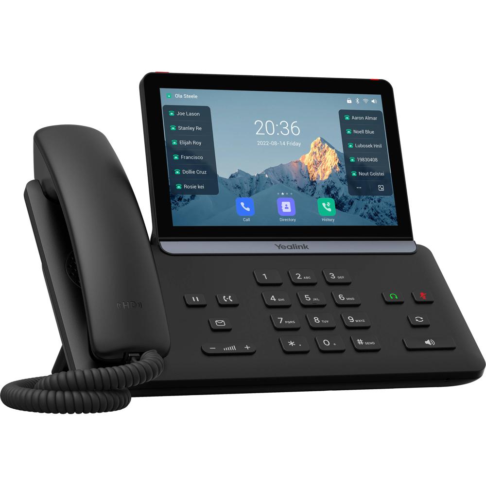Yealink SIP-T88W Teléfono IP Inalámbrico de Escritorio | Pantalla Táctil Color de 7"" |