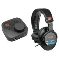 IK Multimedia ARC ON•EAR Amplificador de Auriculares y DAC con Auriculares MDR-7506