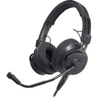 Audio-Technica Auriculares de Transmisión Duales ATH-M60x con Micrófono Condensador y Ca