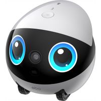 enabot EBO Air 2 Plus Robot de Compañía Lunar White - Resolución 3K, Visión Nocturna,