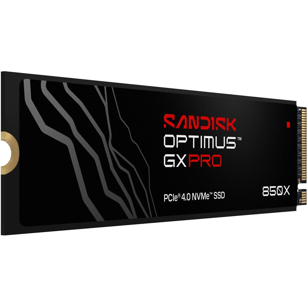 SanDisk SSD Interno 1TB Optimus GX PRO 850X M.2 2280 PCIe 4.0 - Lectura 7300 MB/s, Escritu
