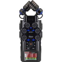Zoom H6studio Grabadora Portátil 6 Canales con Micrófono X/Y y Grabación 32-Bit Float