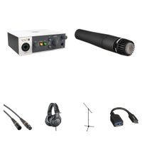 Universal Audio Volt 1 Interfaz de Audio USB-C con Kit de Grabación de Guitarra