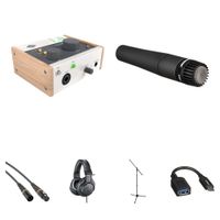 Universal Audio Volt 176 Interfaz de Audio/MIDI USB-C 1x2 con Kit de Grabación de Guitarr