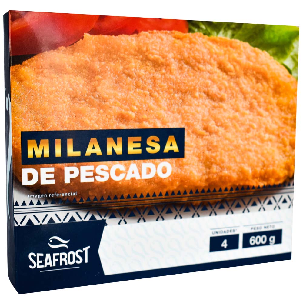 Milanesa de Pescado SEAFROST Caja 4un