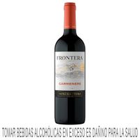Vino Tinto FRONTERA Carmenere Botella 750ml