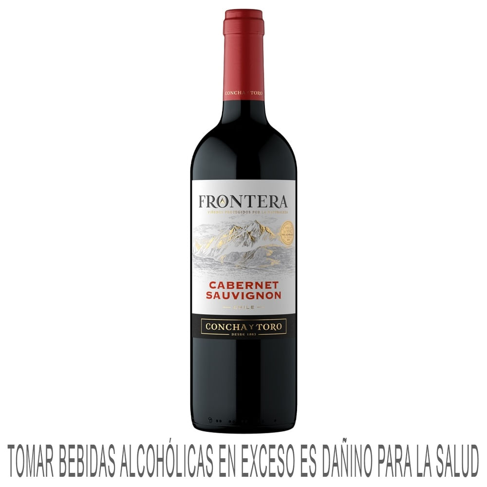 Vino Tinto FRONTERA Cabernet Sauvignon Botella 750ml