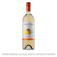 Vino Blanco FRONTERA Saborizado Frutal Tropical Botella 750ml