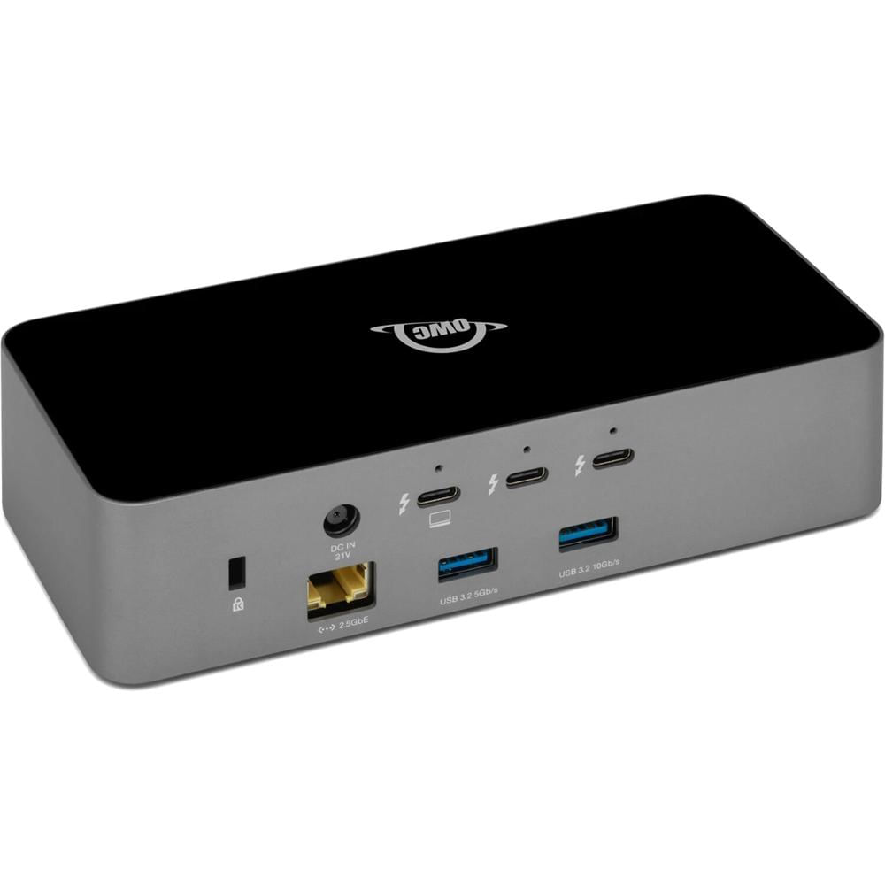 OWC Dock Thunderbolt 5 11 Puertos con Cable Thunderbolt, Soporta 3 Pantallas 8K, 140W PD,