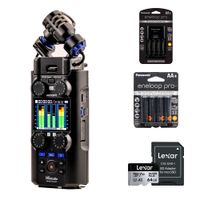 Zoom H5studio Grabadora Portátil 4-Track con Grabación 32-Bit Float y Kit Esencial