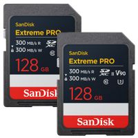 SanDisk Tarjeta de Memoria SDXC Extreme PRO 128GB UHS-II V90