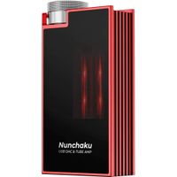 iBasso Nunchaku DAC y Amplificador Portátil Hi-Res con Tubos Raytheon JAN6418, 32-Bit/768