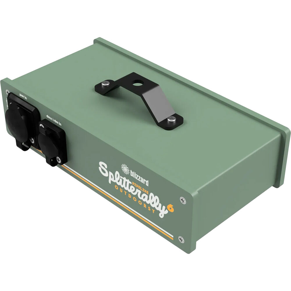 Blizzard Pipeline Splitterally 6 DMX Splitter y Booster con 6 Salidas Aisladas, IP65 para