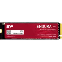 Silicon Power SSD Interno NAS 2TB Endura E60 M.2 PCIe 3.0 - Lectura 2200 MB/s, Escritura 1