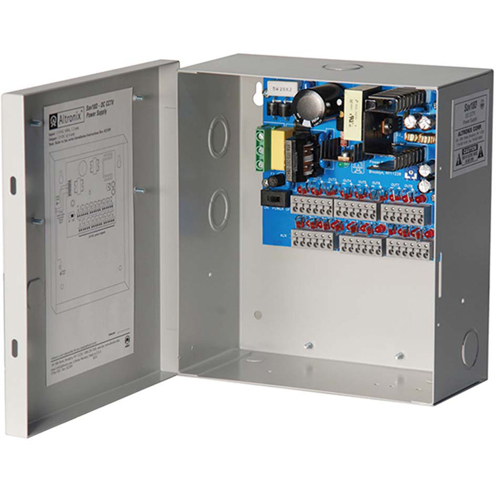 ALTRONIX Fuente de Poder DC para CCTV 18 Conexiones 12 VDC PTC Protegida