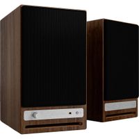 Audioengine HD4 Sistema de Altavoces Bluetooth v2 - Madera Nogal, 60W RMS, Bluetooth 5.3,