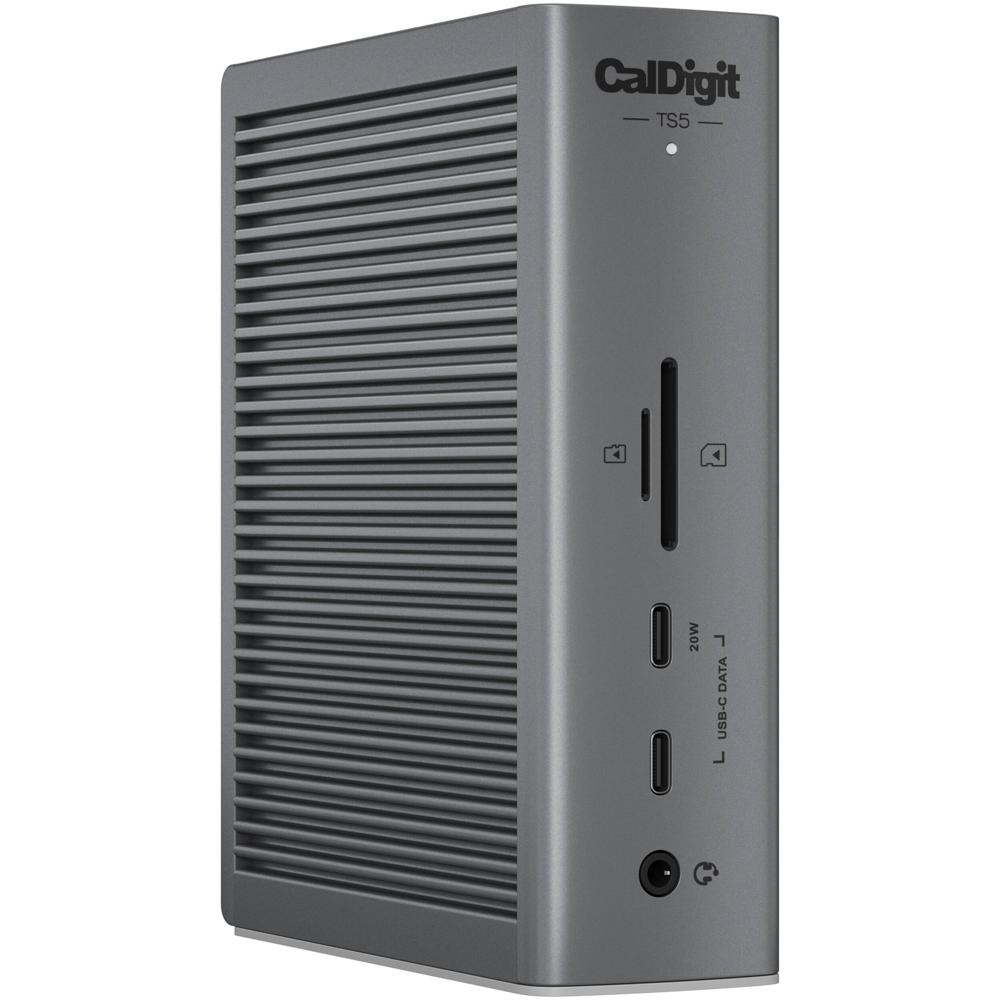 CalDigit TS5 Dock Thunderbolt 5 con 3 Puertos Thunderbolt 5, 3 Puertos USB-C, 2 Puertos US