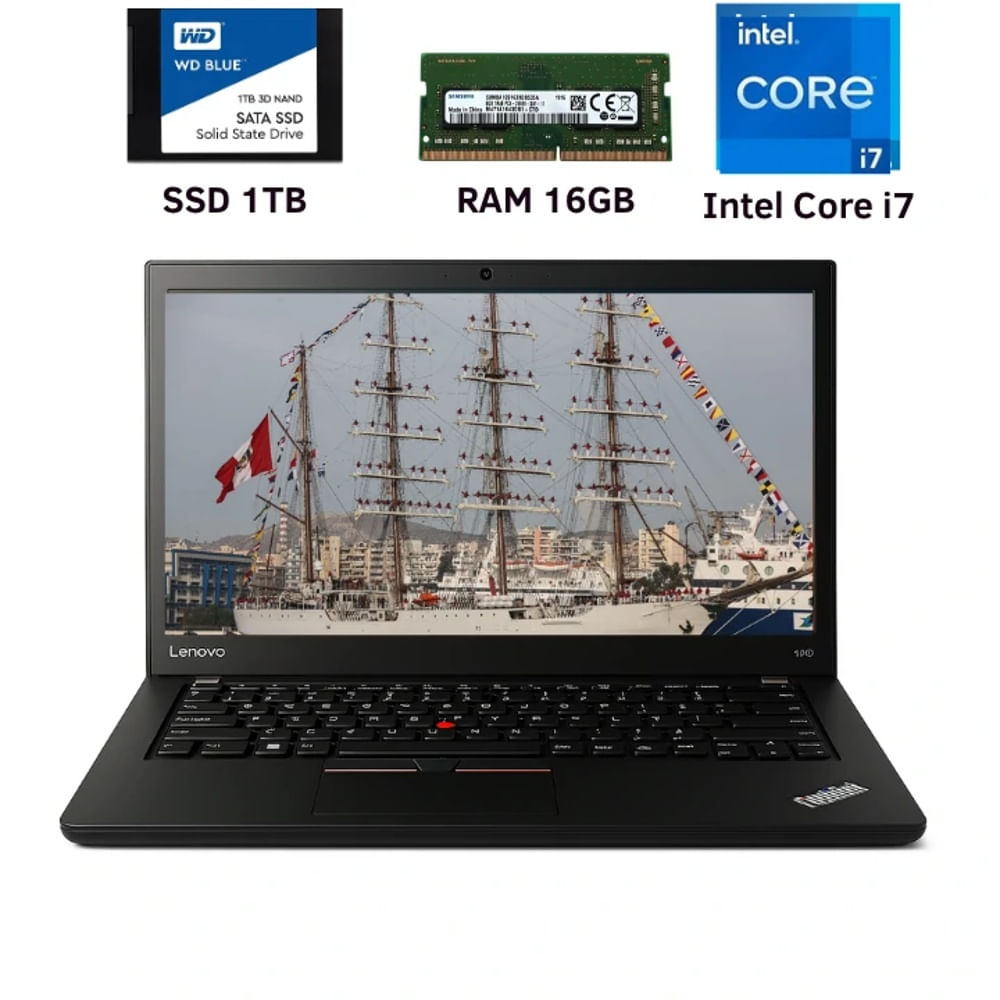 Laptop Lenovo Thinkpad T460 I7- 16Gb Ram- 1TB SSD