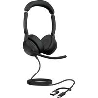 Jabra Auriculares Profesionales Evolve2 50 USB-C-A Bluetooth 5.2 Cancelación de Ruido 25089-989-799