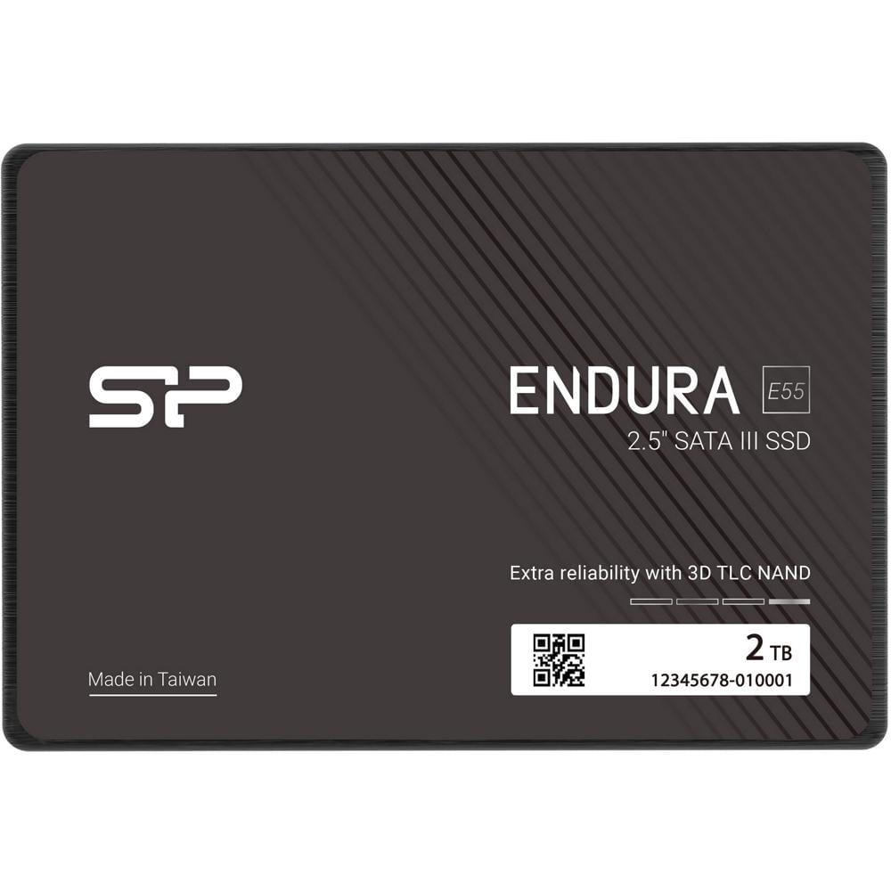 Silicon Power SSD Interno 2TB Endura E55 2.5"" SATA III - Velocidades de Lectura hasta 500