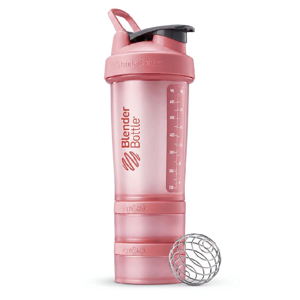 Shaker Blender Bottle - Prostak 22oz - Rosa