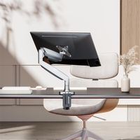 RACK SOPORTE DE ESCRITORIO ERGONÓMICO DE ALTA CAPACIDAD PA-RA DE 17 A 45 PULGADAS