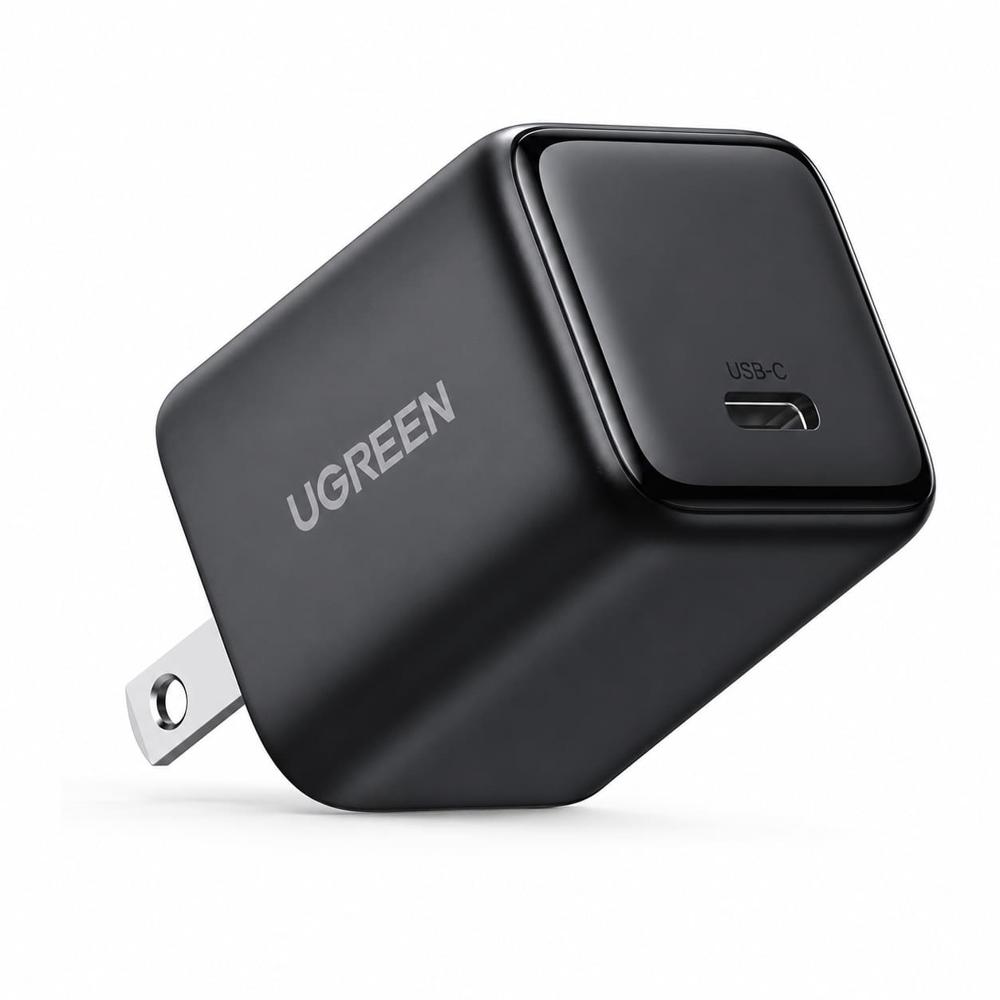Cargador Ugreen X513 30W USB-C GaN Carga Rapida PD Negro