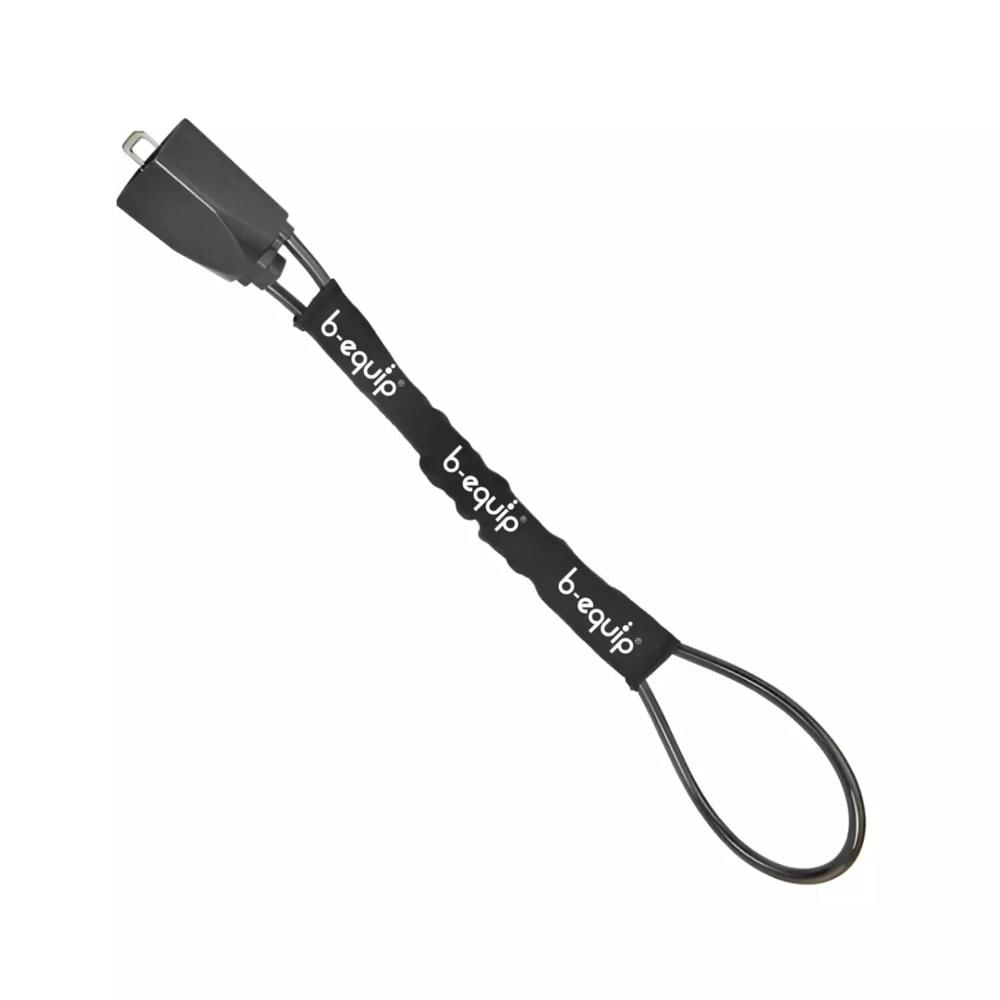 Traba Volante para Auto B-EQUIP BEQ1113 Negro Antirrobo Universal con Llaves