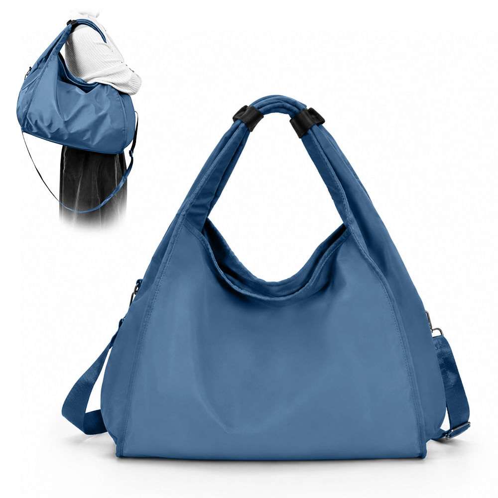 Bolso para Mujer Impermeable con Gran Capacidad y Correa Ajustable Acero YW8