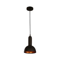 Lámpara Colgante Margot E27 1L Negro Metal Ikelite