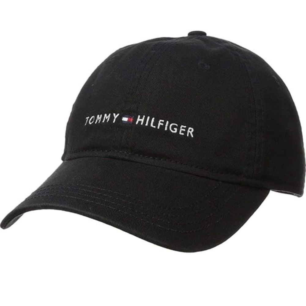 GORRA TOMMY HILFIGER BASEBALL LOGO - NEGRO
