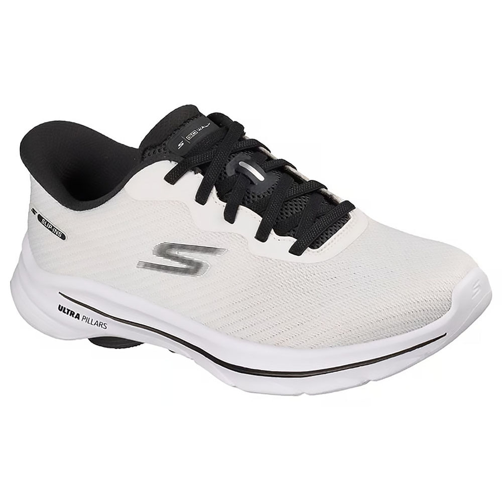 Zapatilla Skechers Dama Blanco 125925 WBK Talla 38