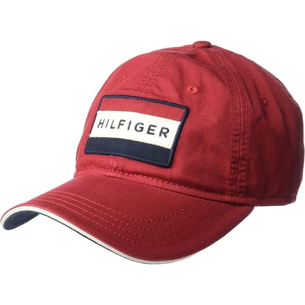 GORRA TOMMY HILFIGER COLE DAD - ROJO