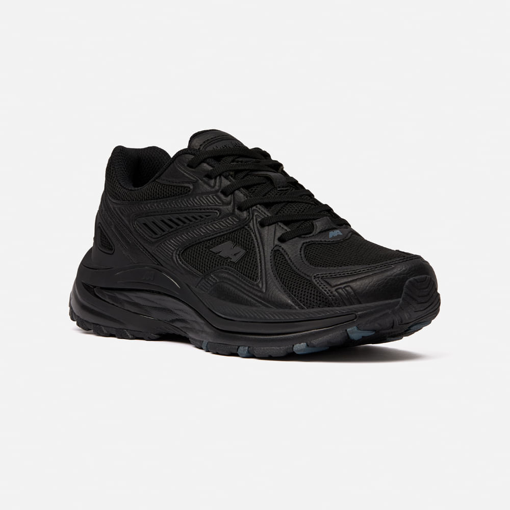 Zapatilla New Athletic Lifestyle FlexGom 234-0202 para Mujer 36 Negro