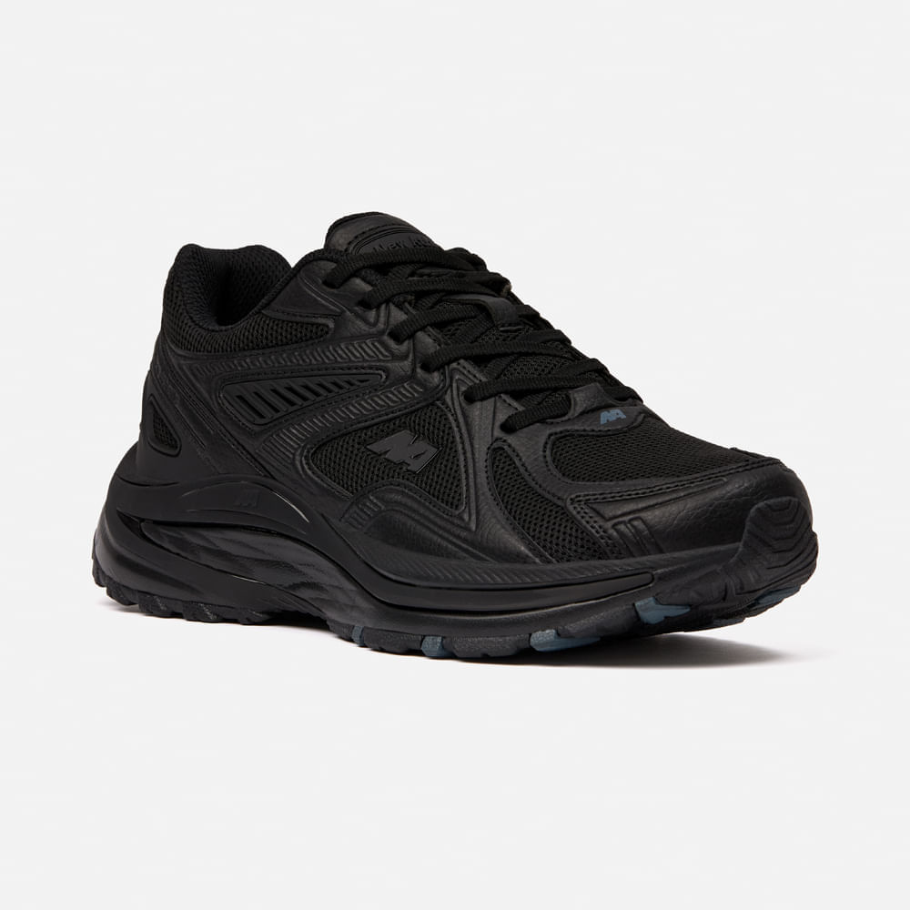 Zapatilla New Athletic Lifestyle FlexGom 234-0202 para Hombre 39 Negro