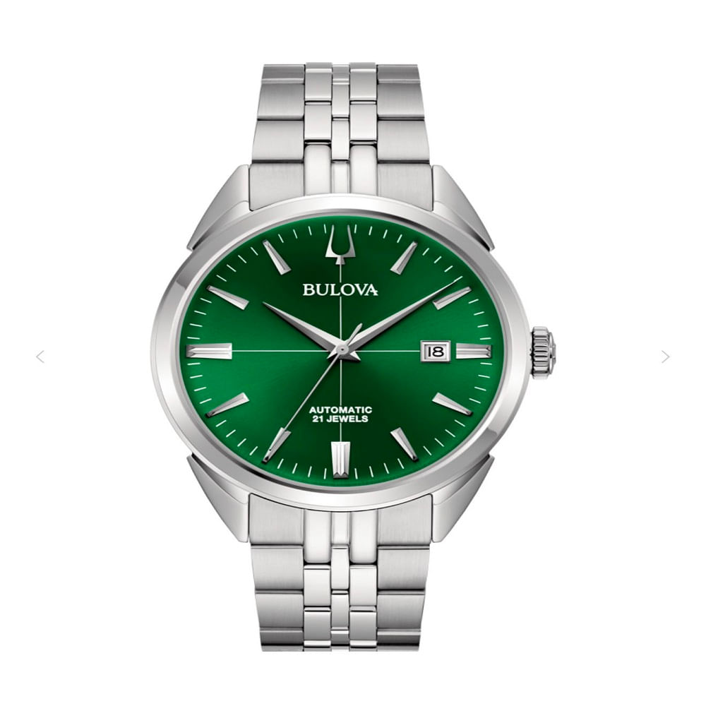 RELOJ BULOVA SURVEYOR AUTOMATICO CARATULA VERDE