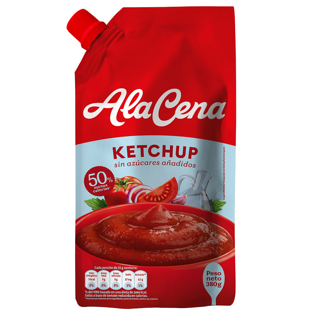 Ketchup Light ALACENA Doypack 380g