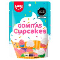 Gomitas 4D Cupcake AMOS Frutales Doypack 72g