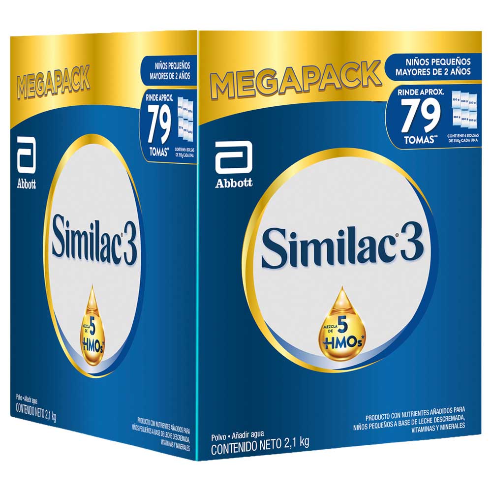 Fórmula Infantil SIMILAC 3 Caja 2.1kg
